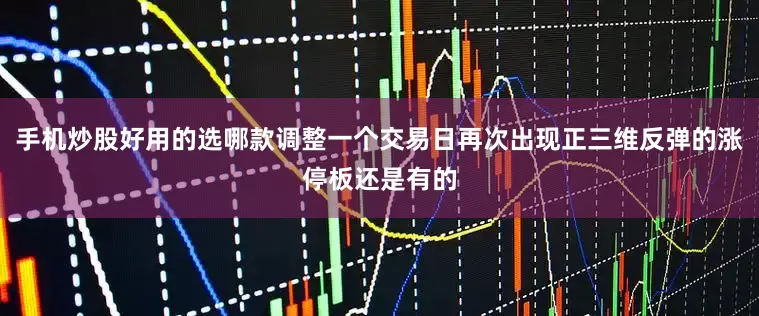 手机炒股好用的选哪款调整一个交易日再次出现正三维反弹的涨停板还是有的