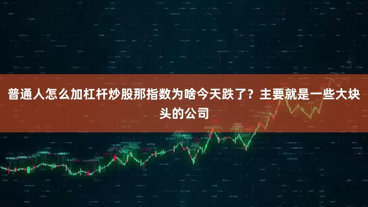 普通人怎么加杠杆炒股那指数为啥今天跌了？主要就是一些大块头的公司